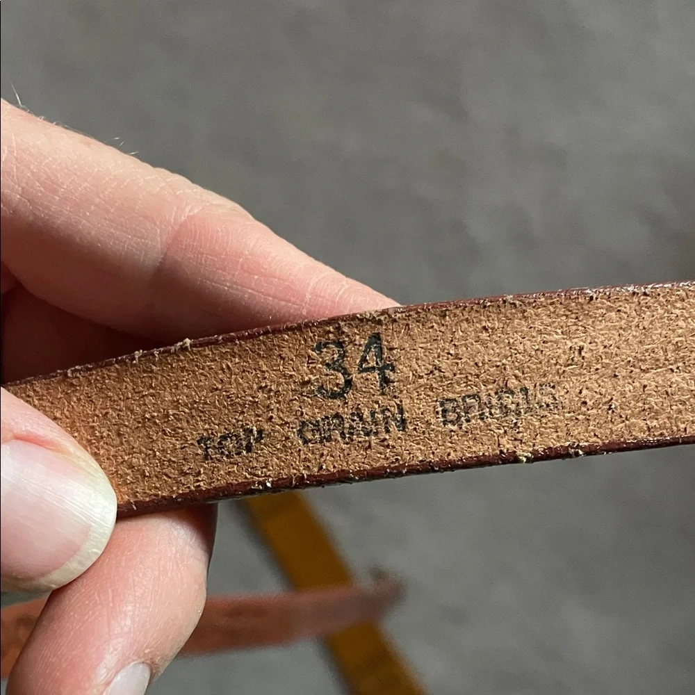 Brown‎ Leather Belt